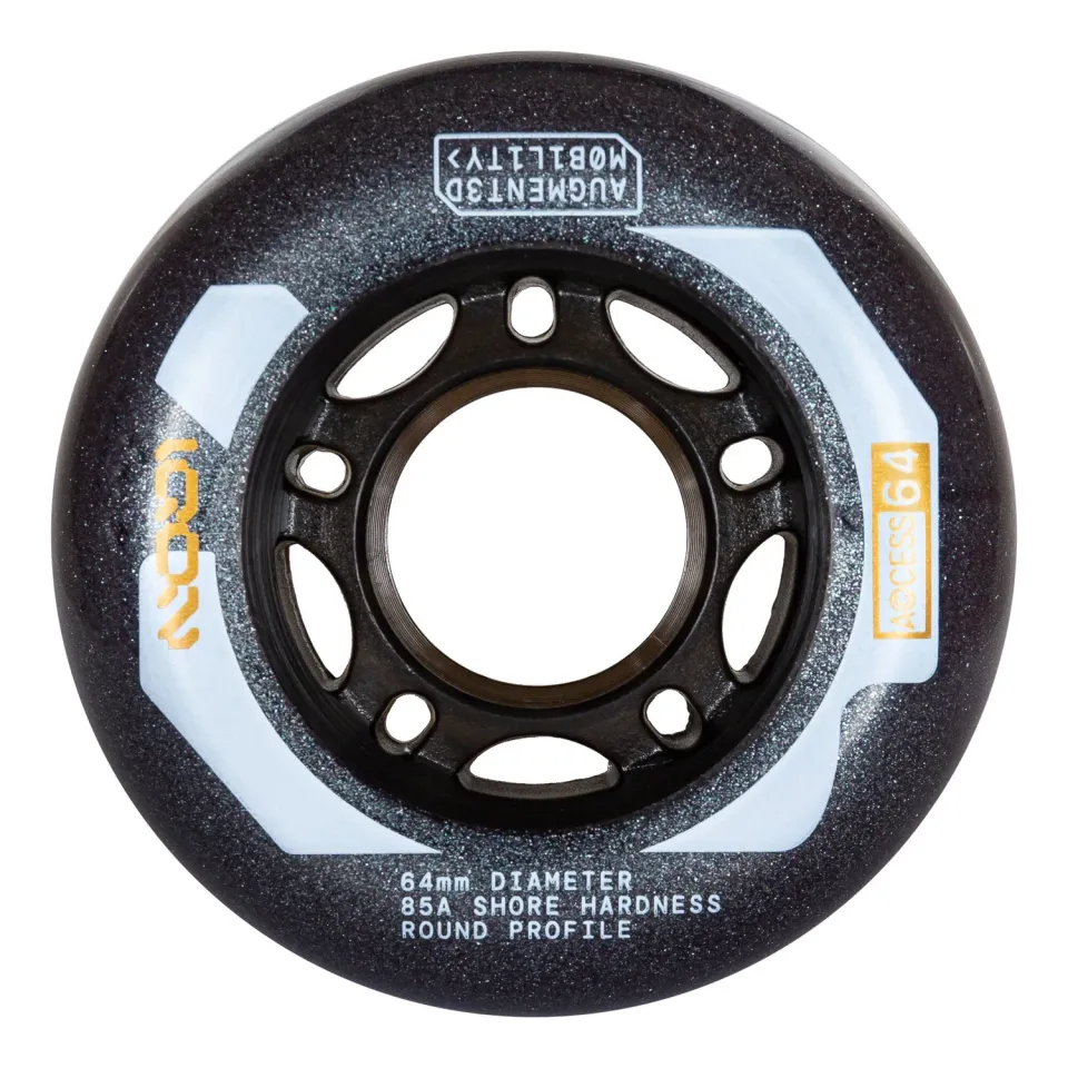 IQON Access 64mm hjul 4-pak mørkegrå
