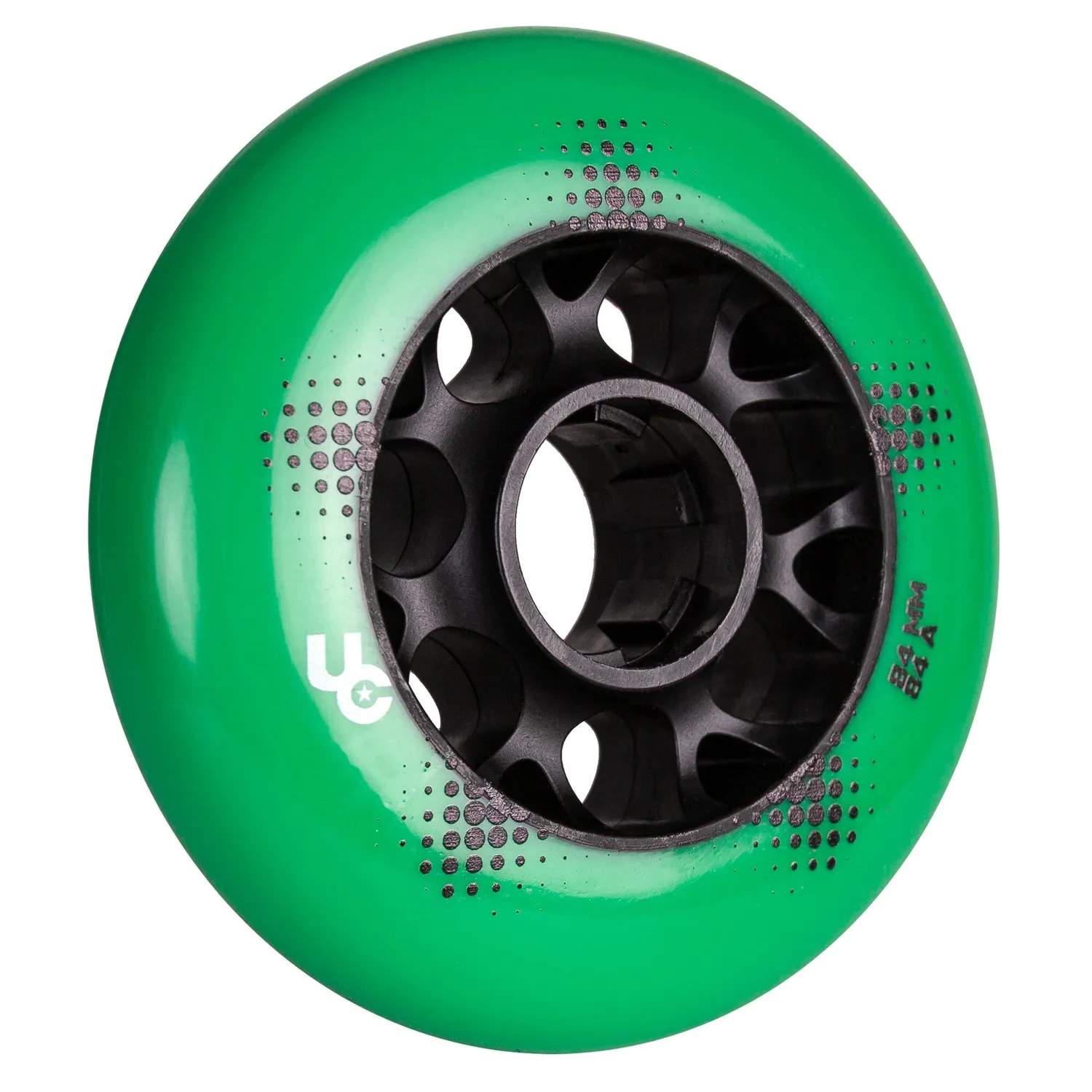 Undercover Team Pro 84mm hjul grøn 4-pak 84A