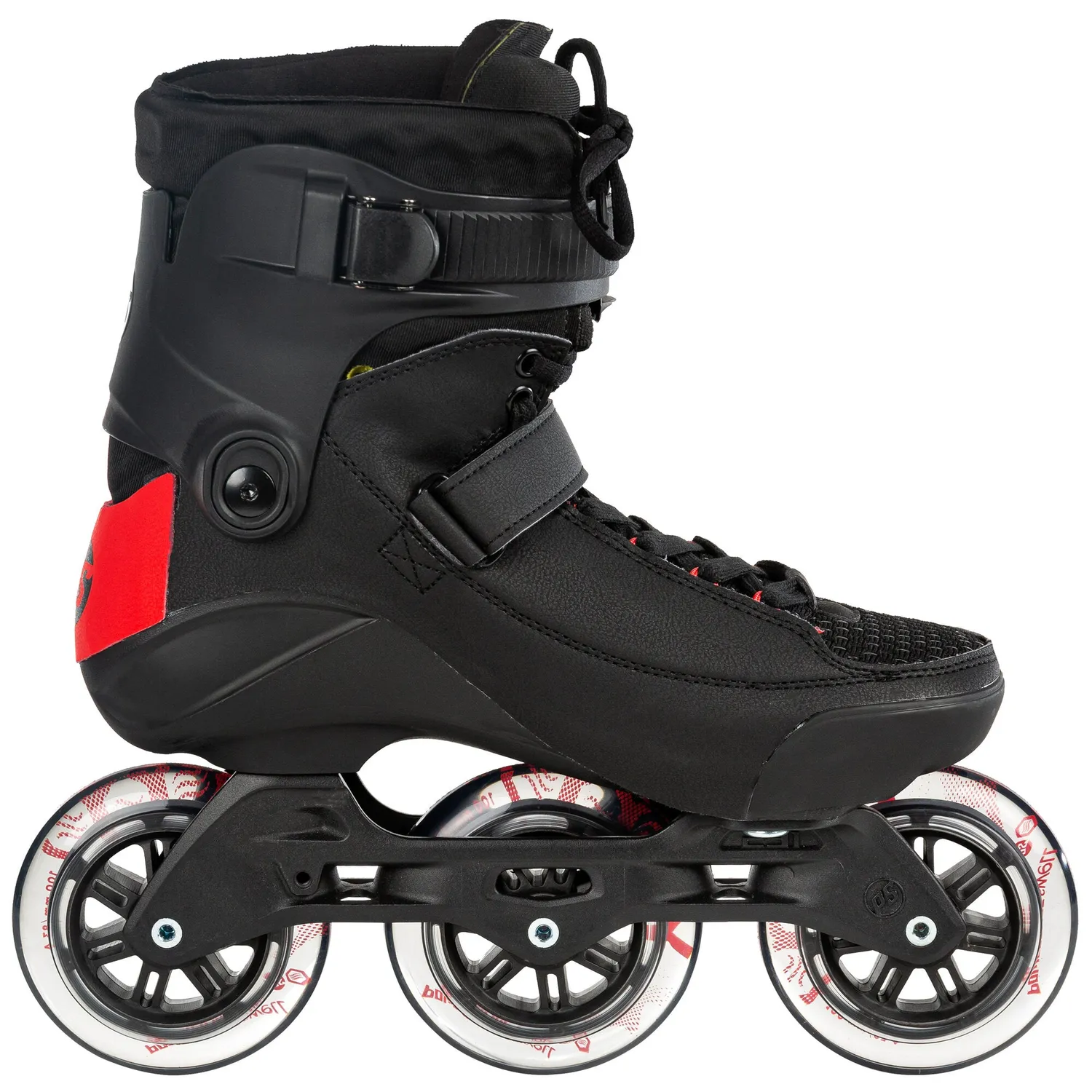 Powerslide Swell Black 100 rulleskøjter 3D Adapt sort