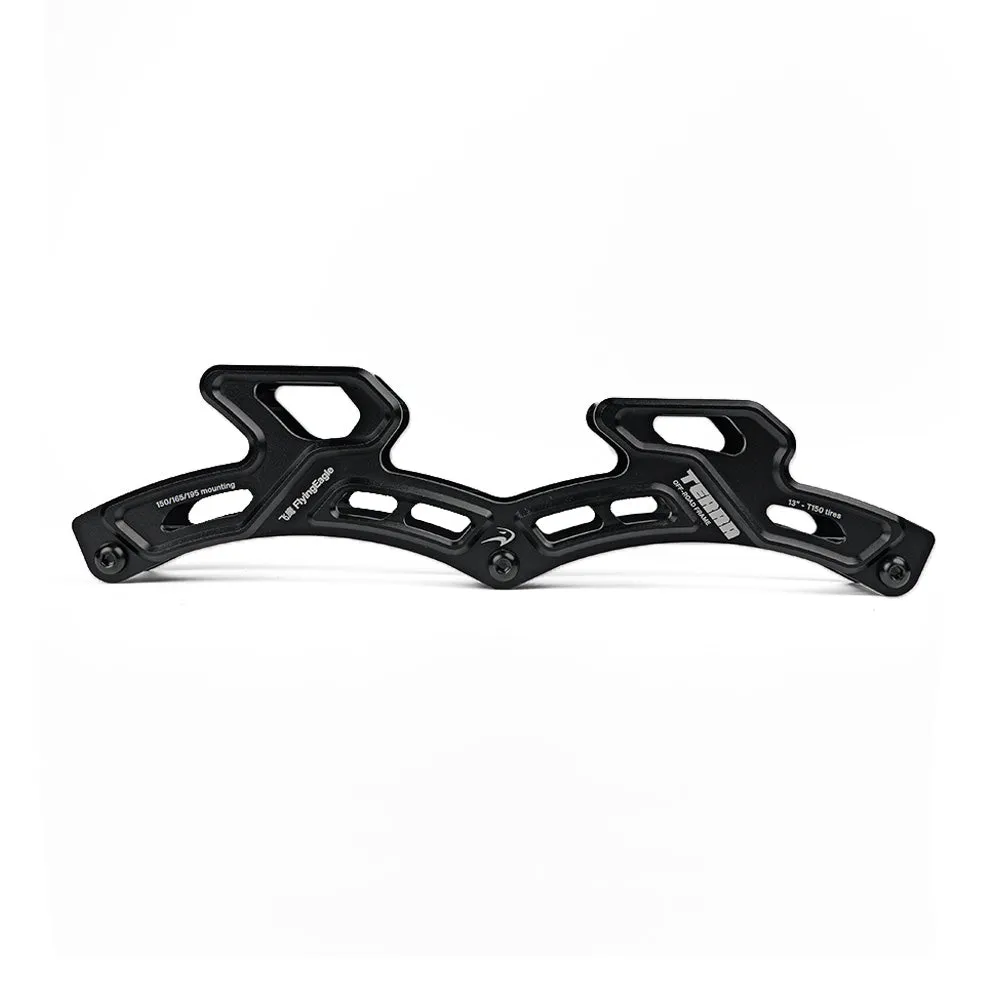 Flying Eagle Terra ramme sort 3x150mm offroad oppustelig