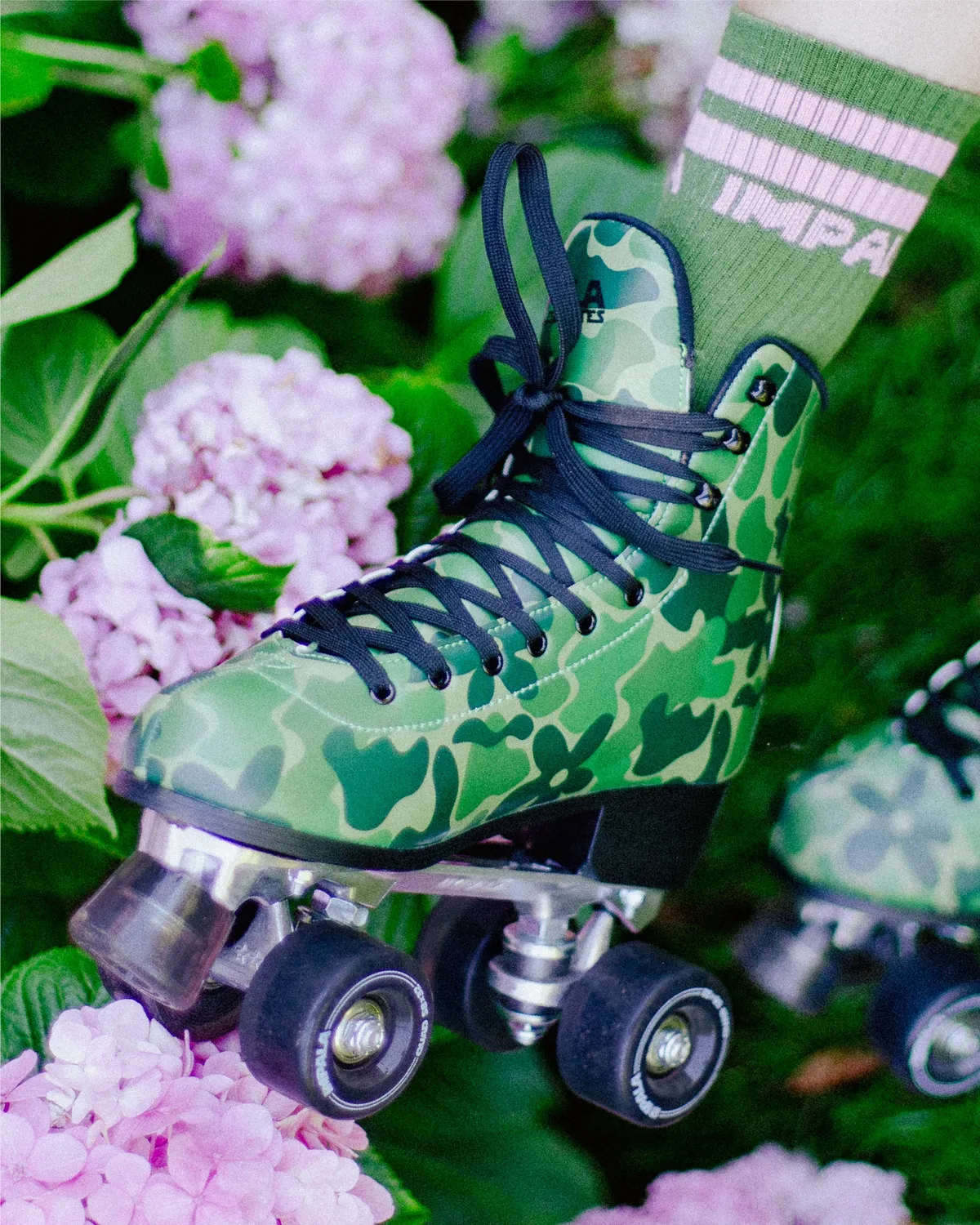 Impala rulleskøjter camo vegansk PVC