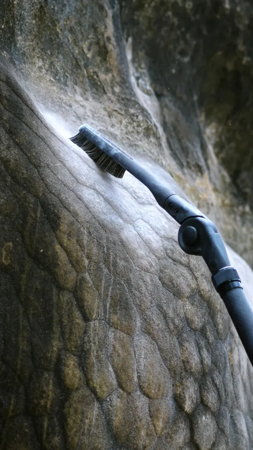 Nature Climbing Stick Brush børstehoved til carbon skaft