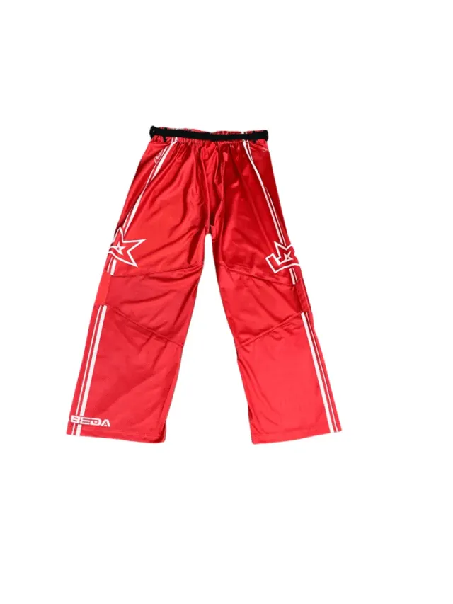 Labeda Pama Classic JR hockeybukser rød JR MD