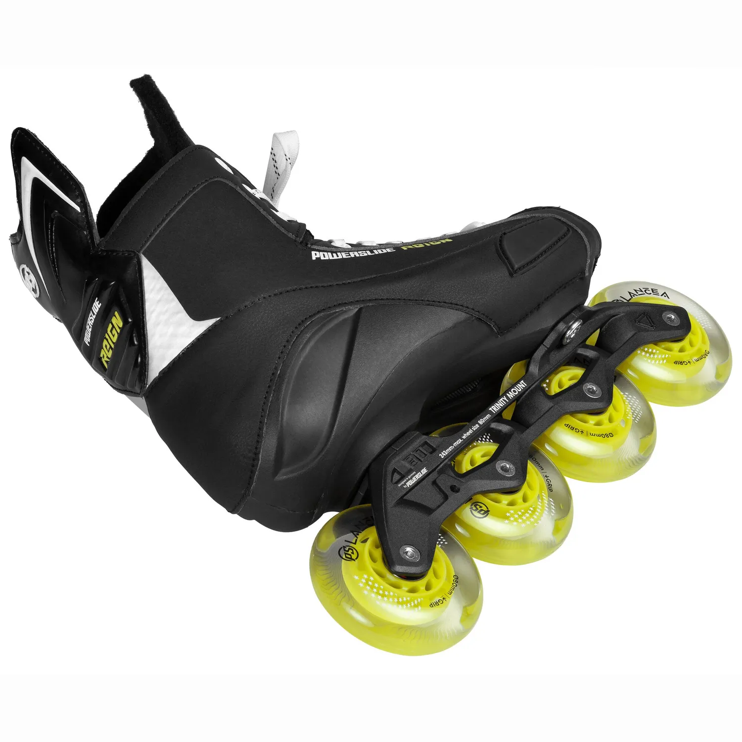 Powerslide Atlas 80 hockey rulleskøjter sort TRINITY