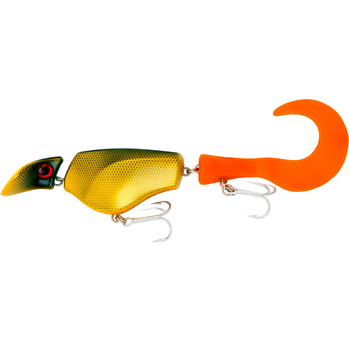 Headbanger Tail 9" wobler Floating Bone curly tail
