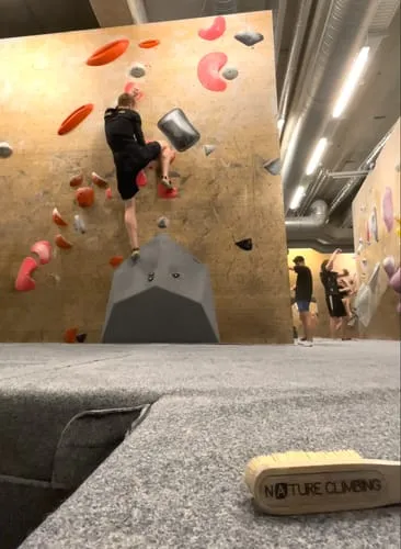 Nature Climbing Brush XXL klatrebørste eg natur vildsvinehår