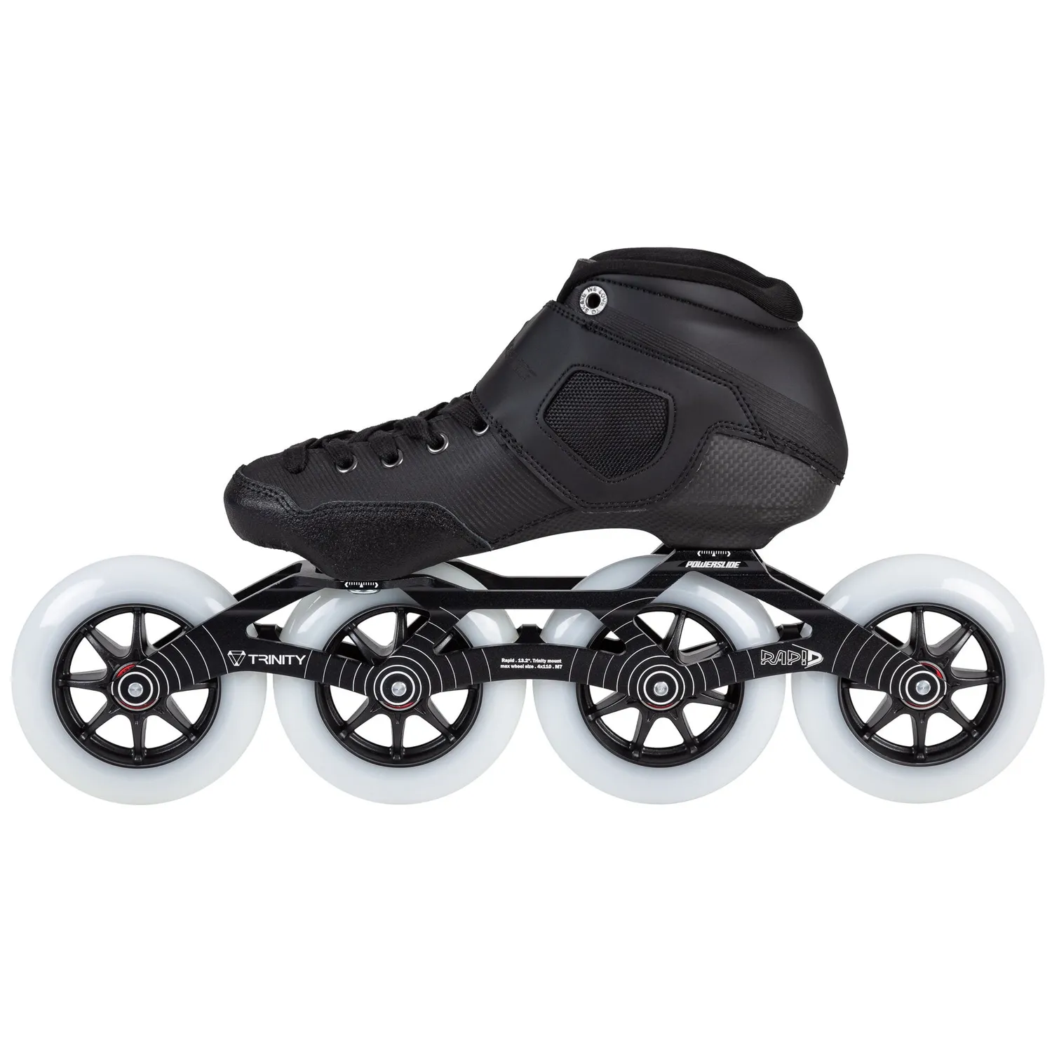 Powerslide Puls 110 speedrulleskøjter 4x110mm sort