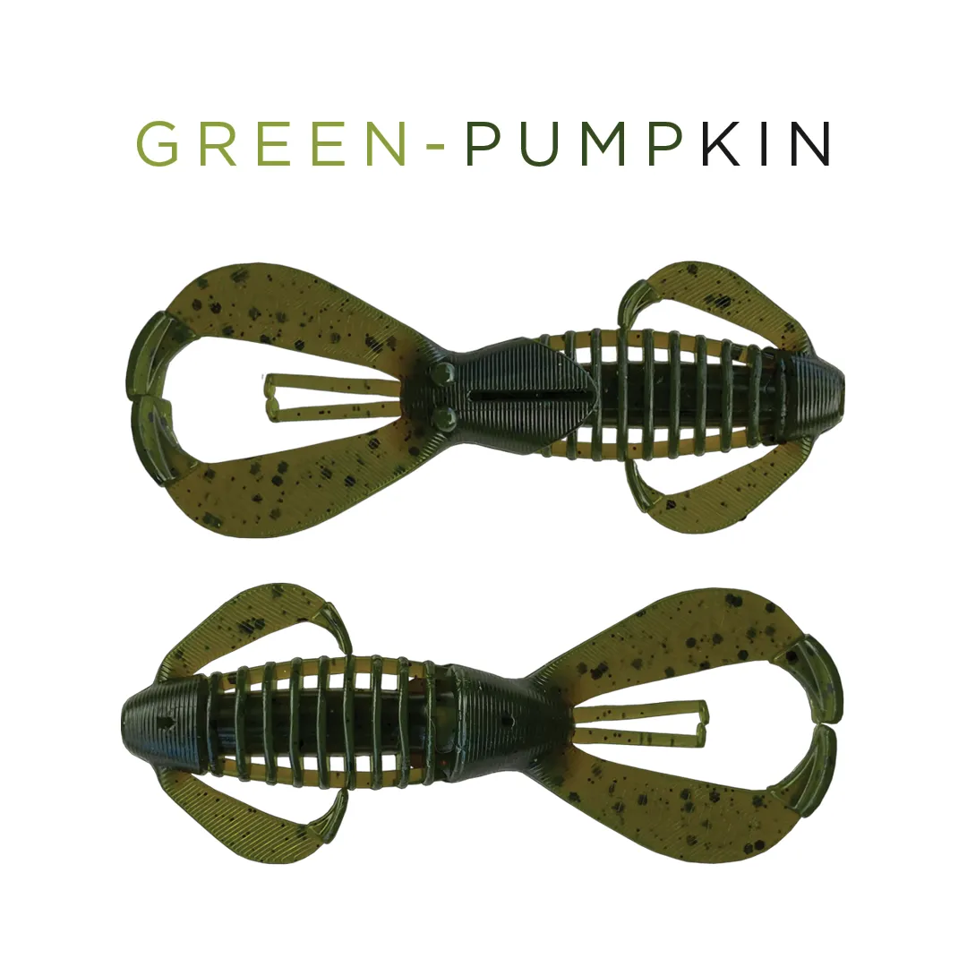 Headbanger BangerBug 4 jighaler Green Pumpkin 7-pak