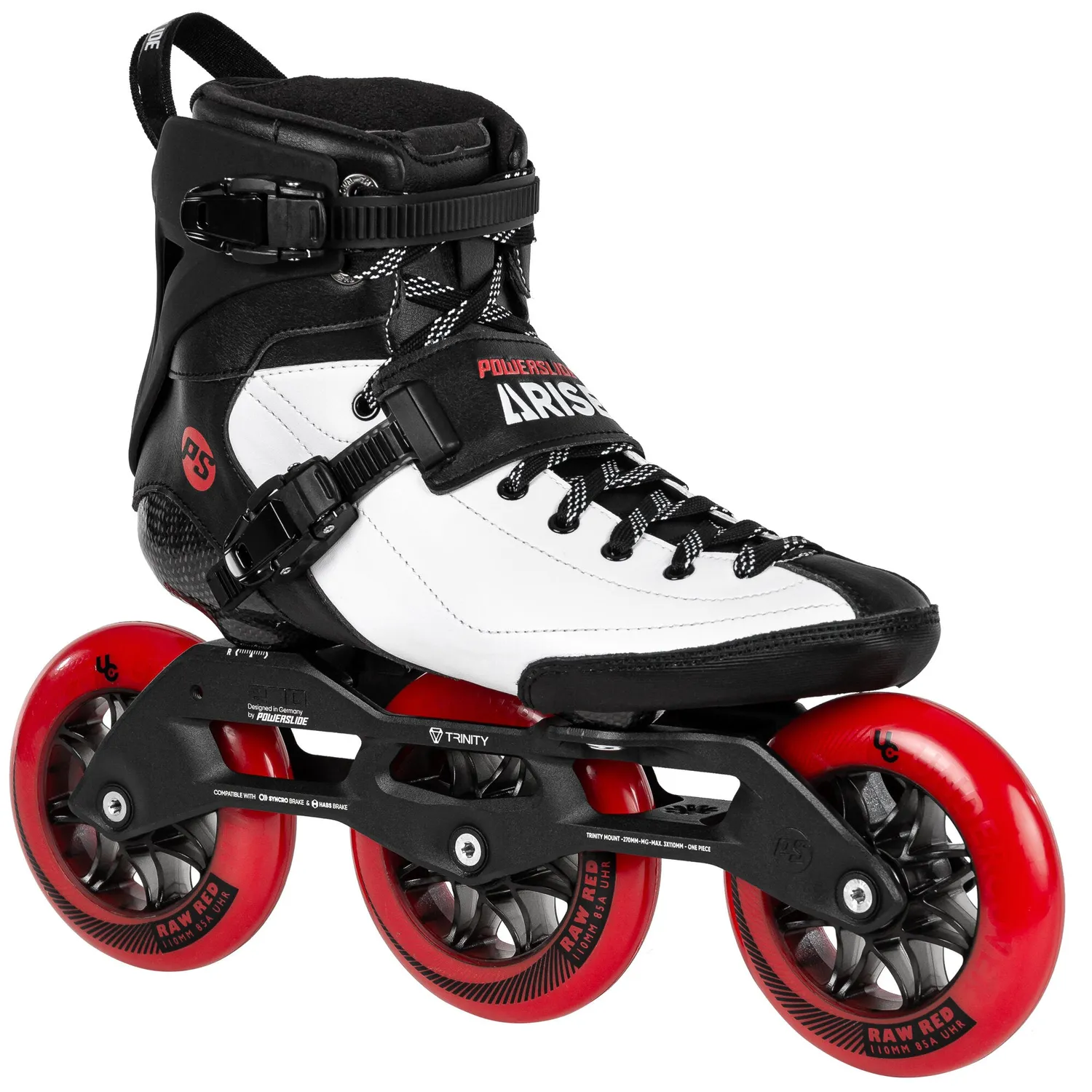 Powerslide Arise RD marathon inlineskøjter 3x110 sort