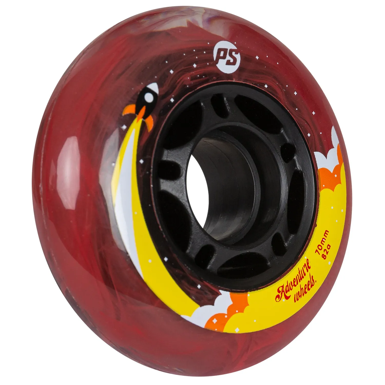 Powerslide Adventure 70/82A hjul orange 4-pak