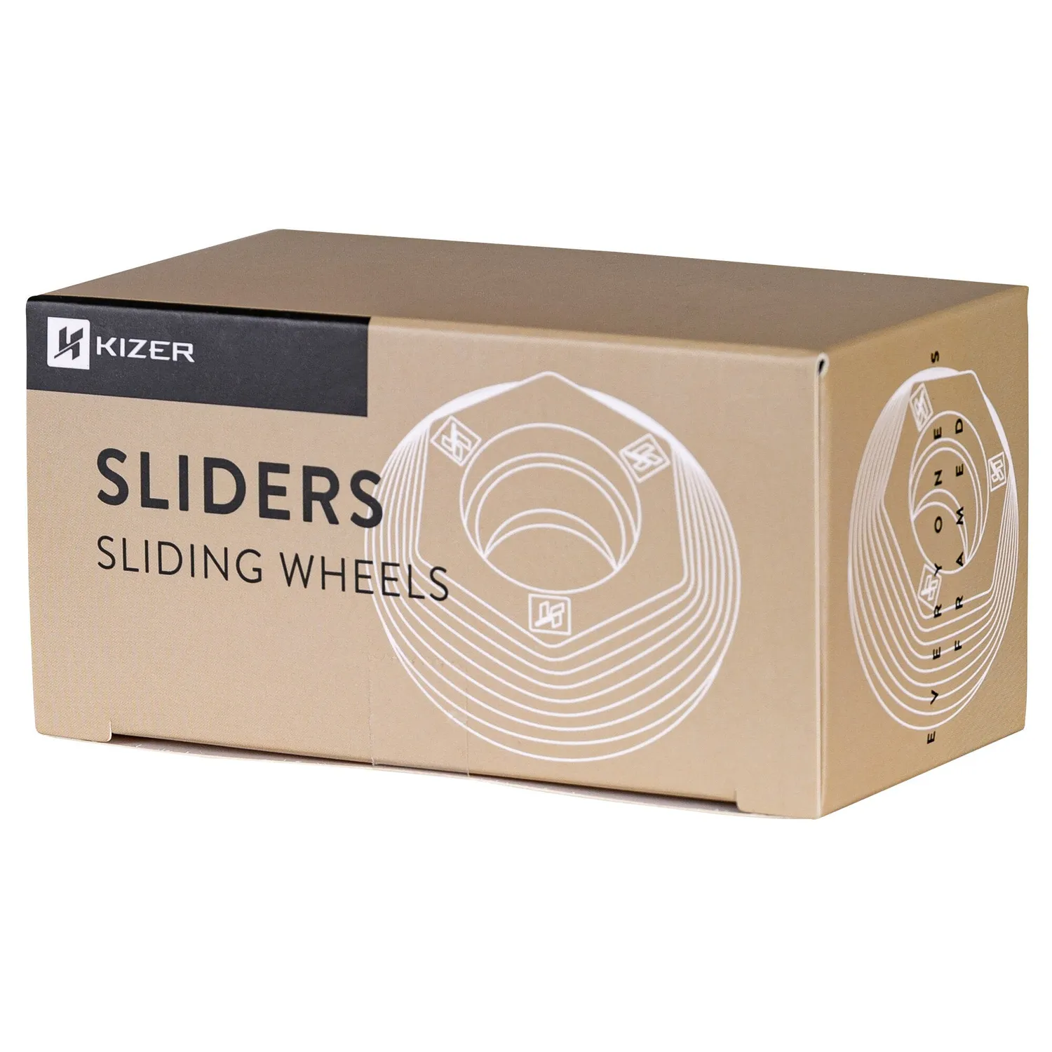 Kizer Sliders antirocker-hjul 47mm 4-pak grind