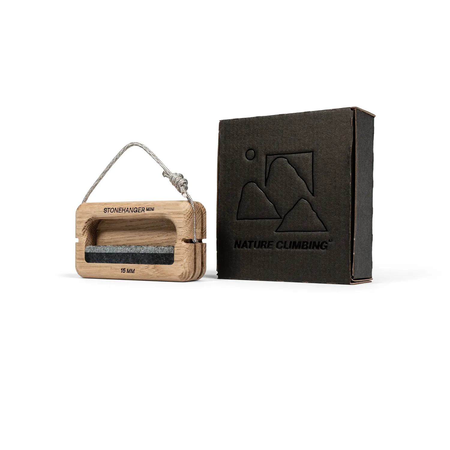 Nature Climbing Stone Hanger Mini hangboard eg granit 15mm