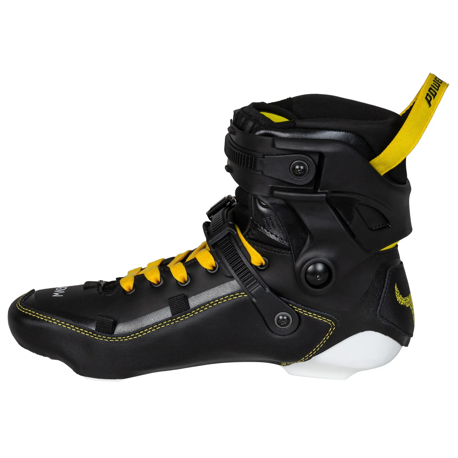 Powerslide Tau Bis_onte inlinerstøvle hvid carbon