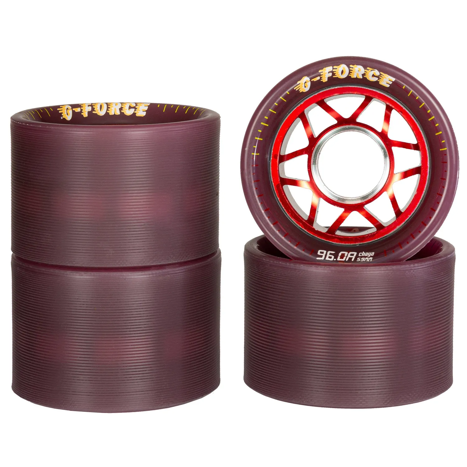 Chaya G-Force Alloy hjul 59mm/96A 4-pak