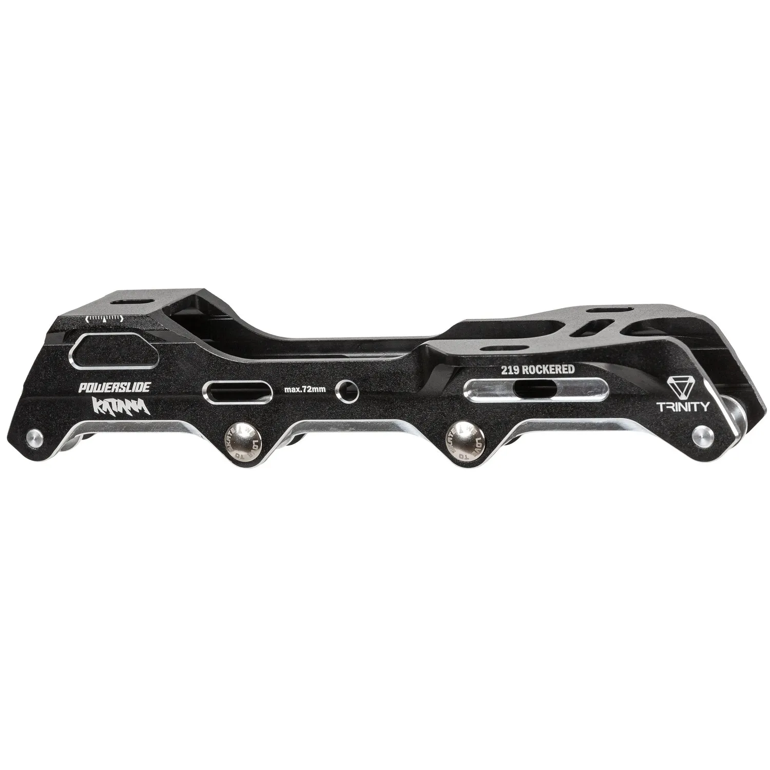 Powerslide Katana Rocker 219 ramme 4x72 mm TRI sort