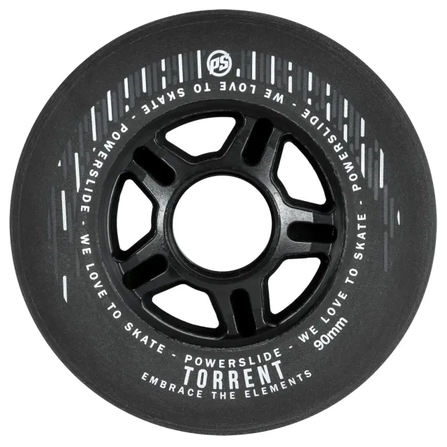 Powerslide Torrent 90/84A regnhjul 4-pak