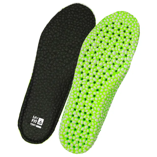 Myfit Foot Cush indlægssål stødabso. sort