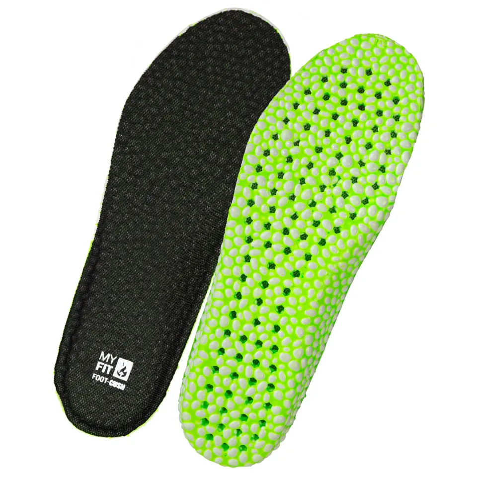 Myfit Foot Cush indlægssål stødabso. sort