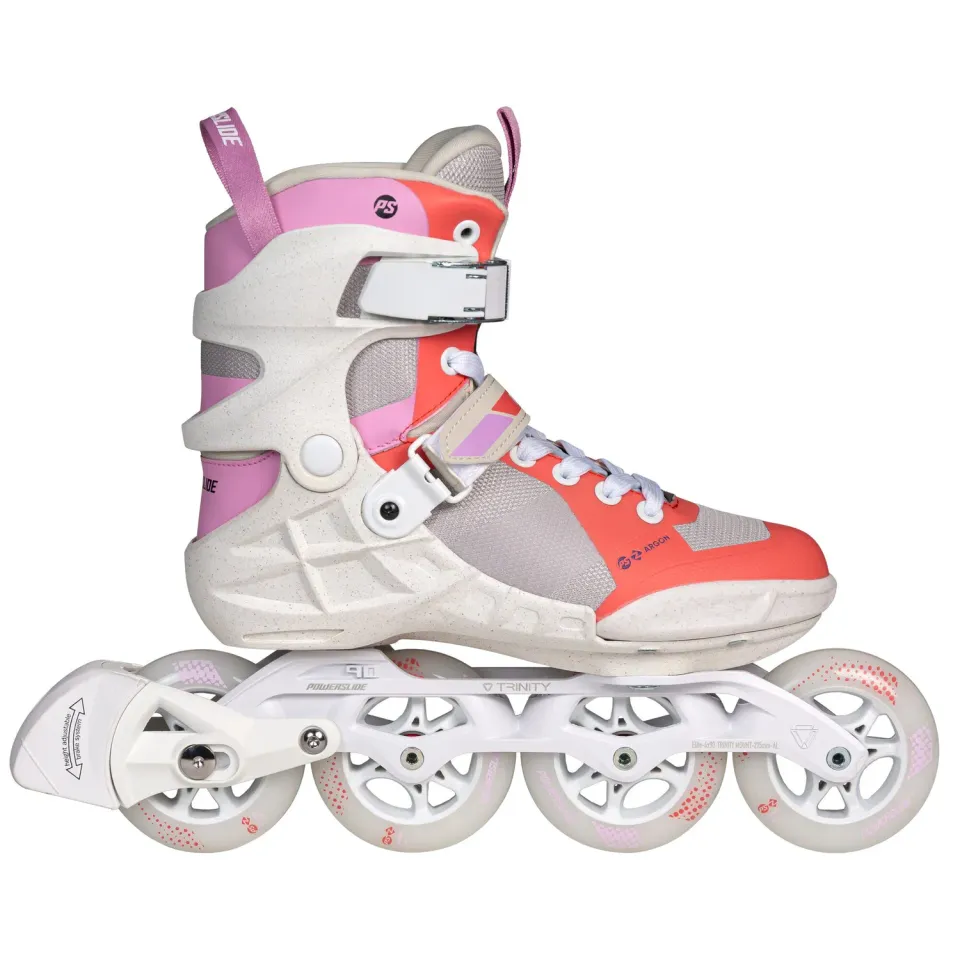 Powerslide Phuzion Argon Peach 90 rulleskøjter fitness