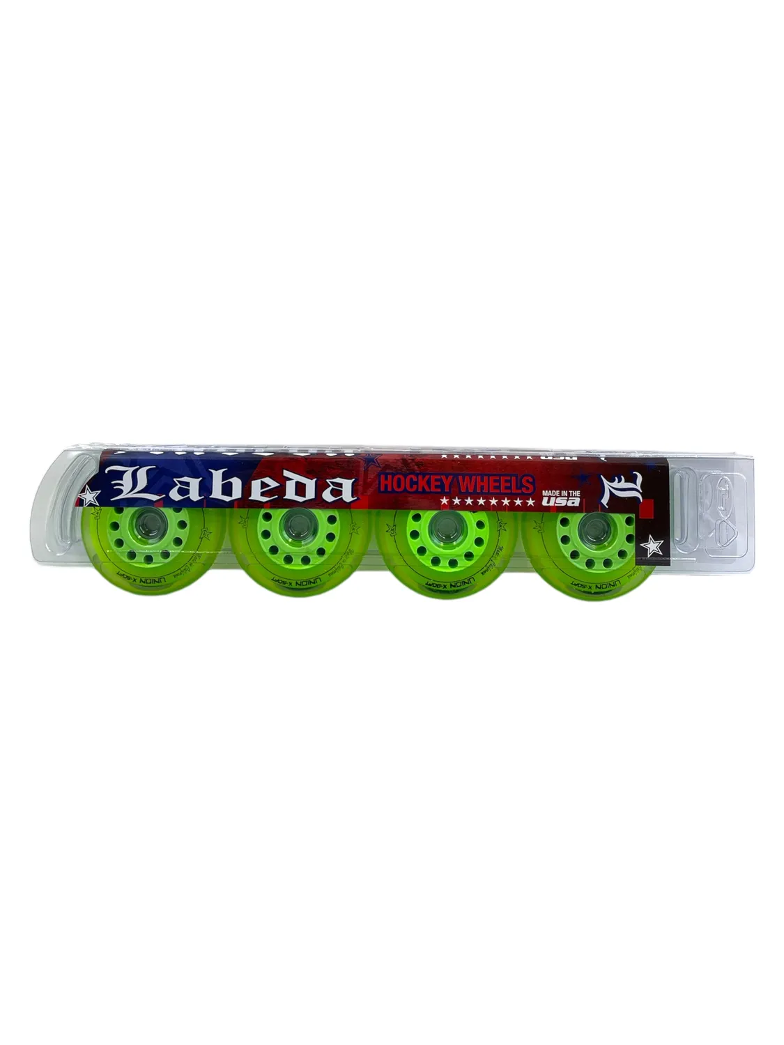 Labeda Union X-Soft rullehockeyhjul grøn 80mm