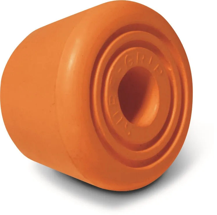 Sure-Grip Bullseye tåstop lilla par gummi