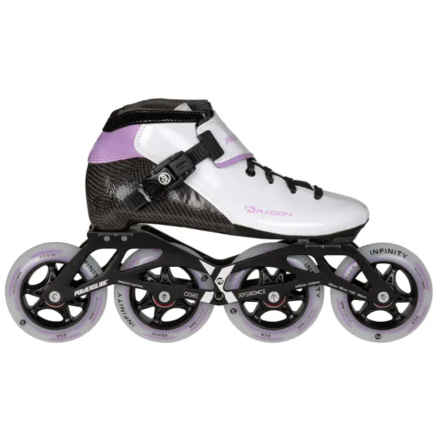 Powerslide Dragon 90 speedskøjter hvid børn