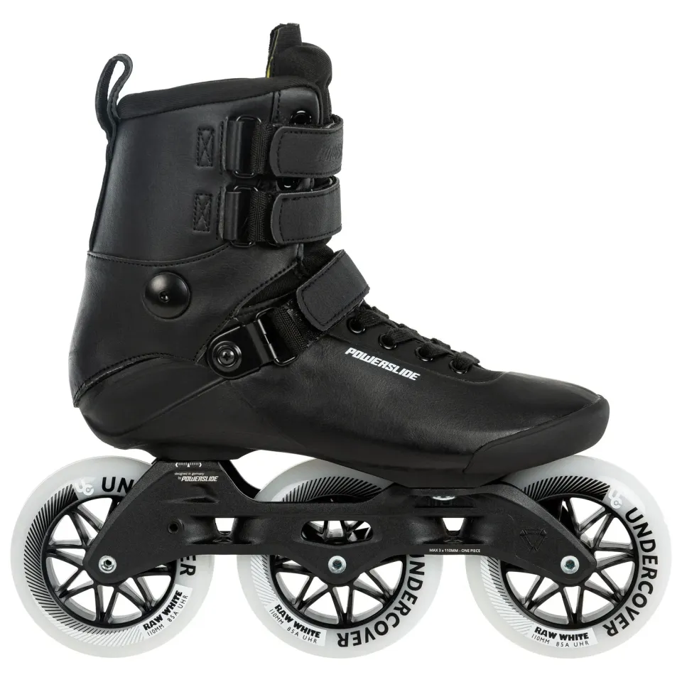 Powerslide Kaze 110 rulleskøjter sort 110 mm