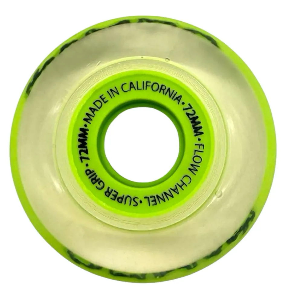 Labeda Slime hockeyhjul lysegrøn 72mm X-soft