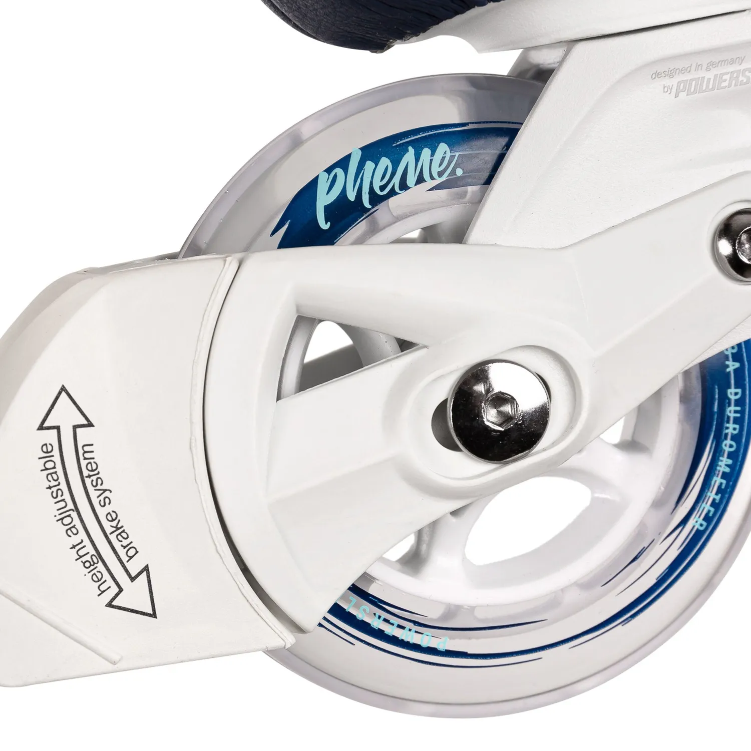 Powerslide Pheme Ocean 100 inliners blå 3x100
