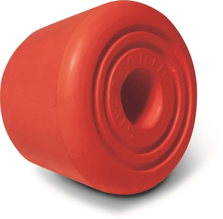 Sure-Grip Bullseye tåstop lilla par gummi