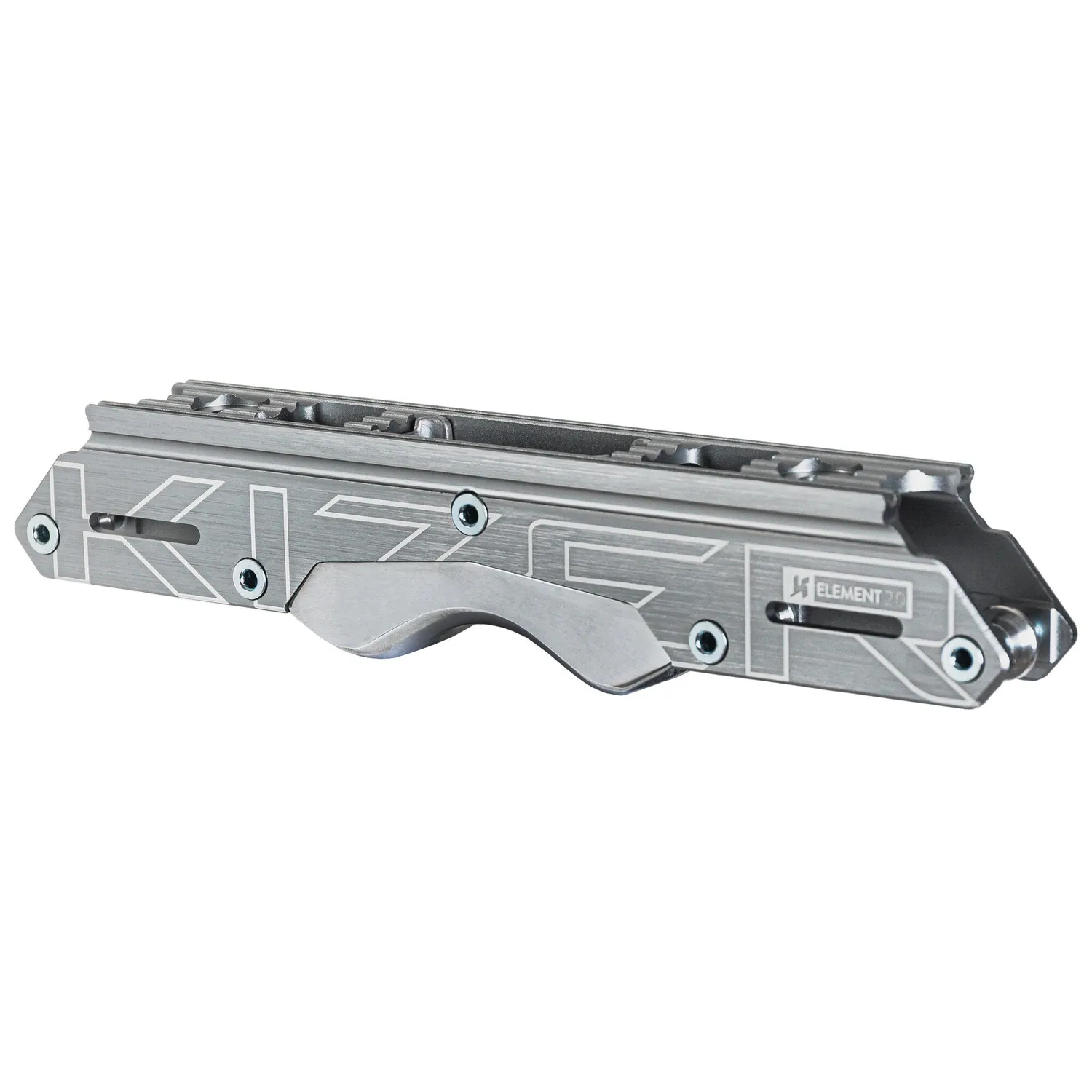 Kizer Element II HILO Ti frame grå CNC aluminium