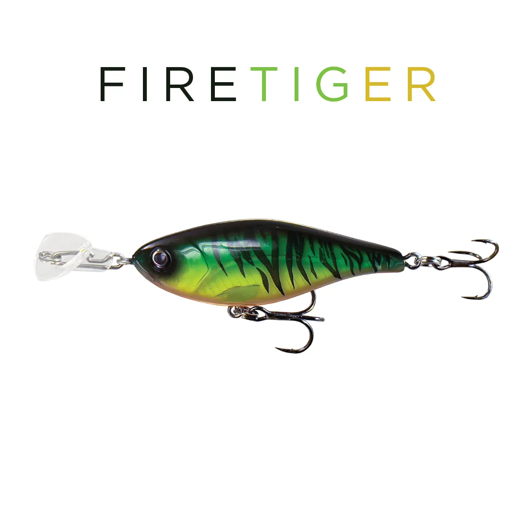 Headbanger Cranky Shad 2-1/2 wobler Black Silver synkende