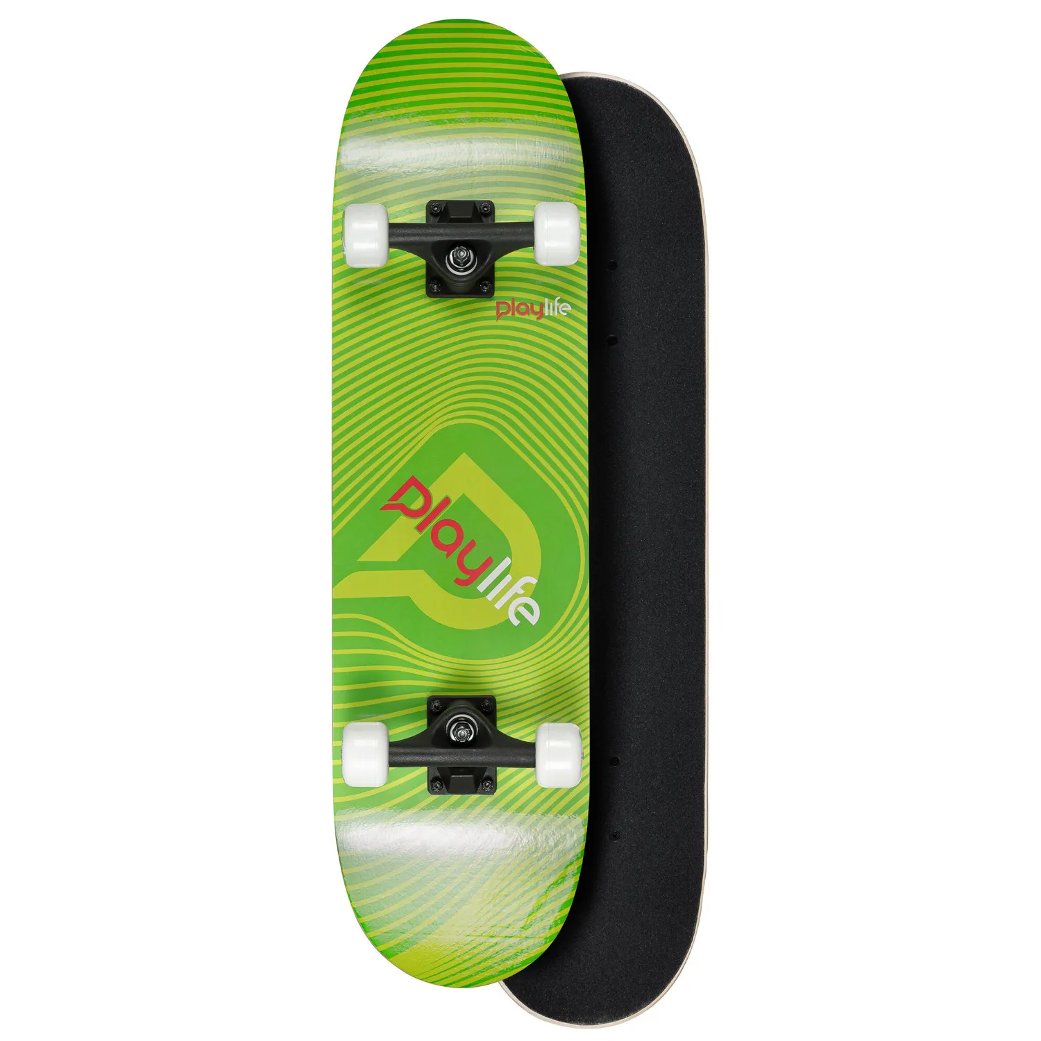 Playlife Illusion Green skateboard børn træ