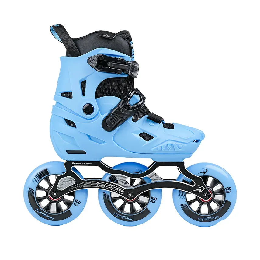 Flying Eagle S7 Speed Pro inliners Pink M justerbar 3-hjulet