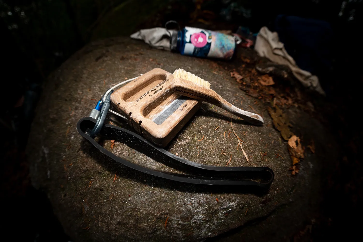 Nature Climbing Resistance Band træningselastik 25 kg sort