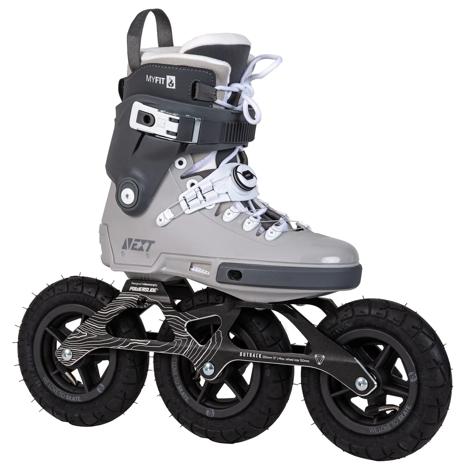 Powerslide Next Outback 150 SUV-rulleskøjter 150mm offroad