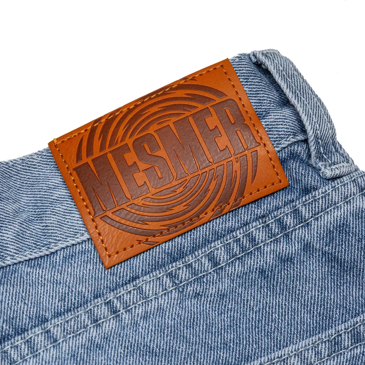 Mesmer Jeans I jeans clear blue tapered afslappet