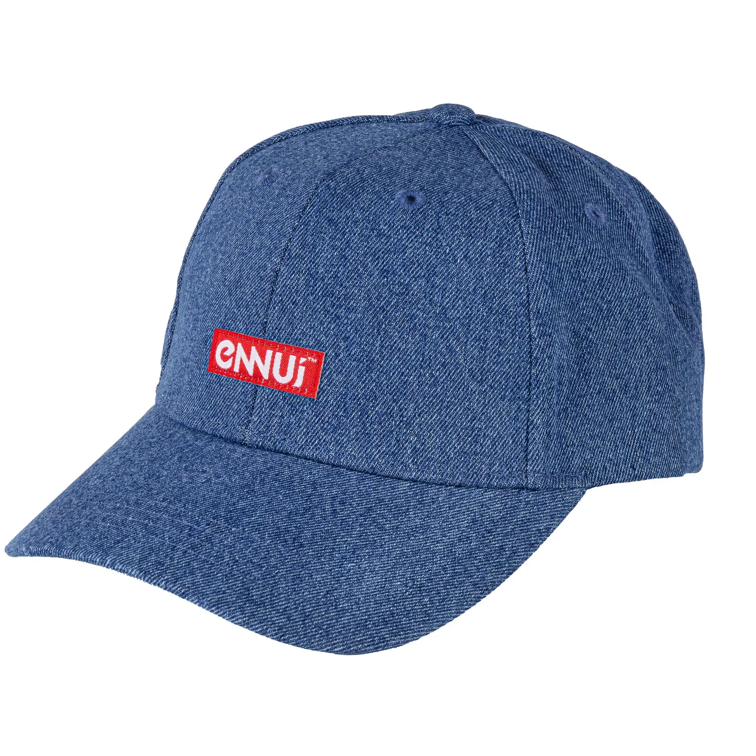 Ennui Logo Cap kasket denim blå