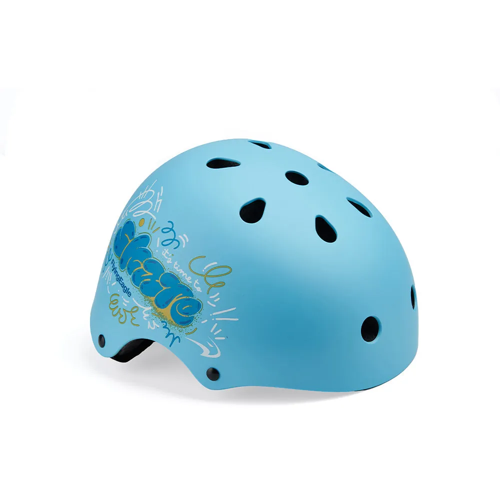 Flying Eagle Rider 2026 hjelm Black L EPS