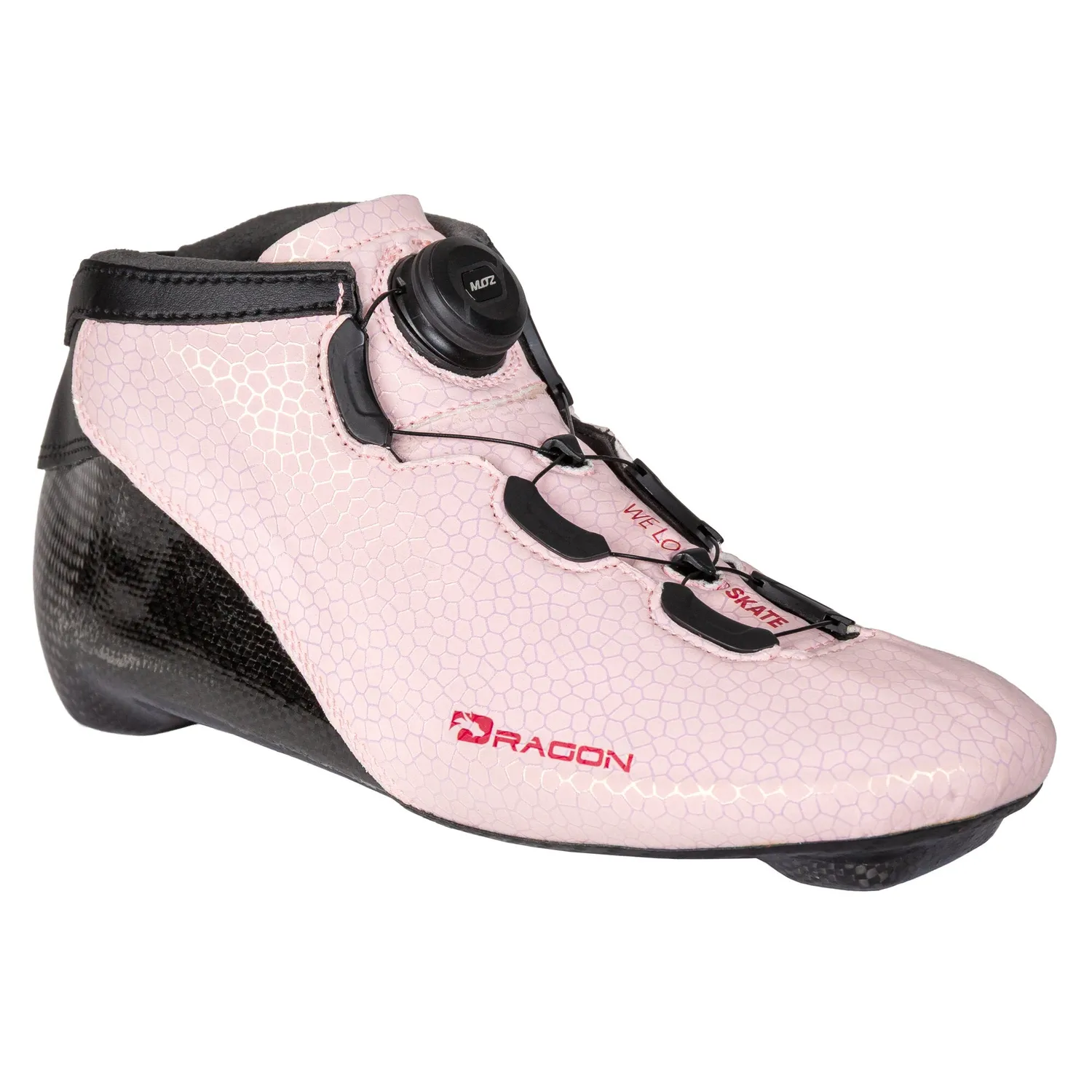 Powerslide Dragon PDS Rose skøjtestøvle pink