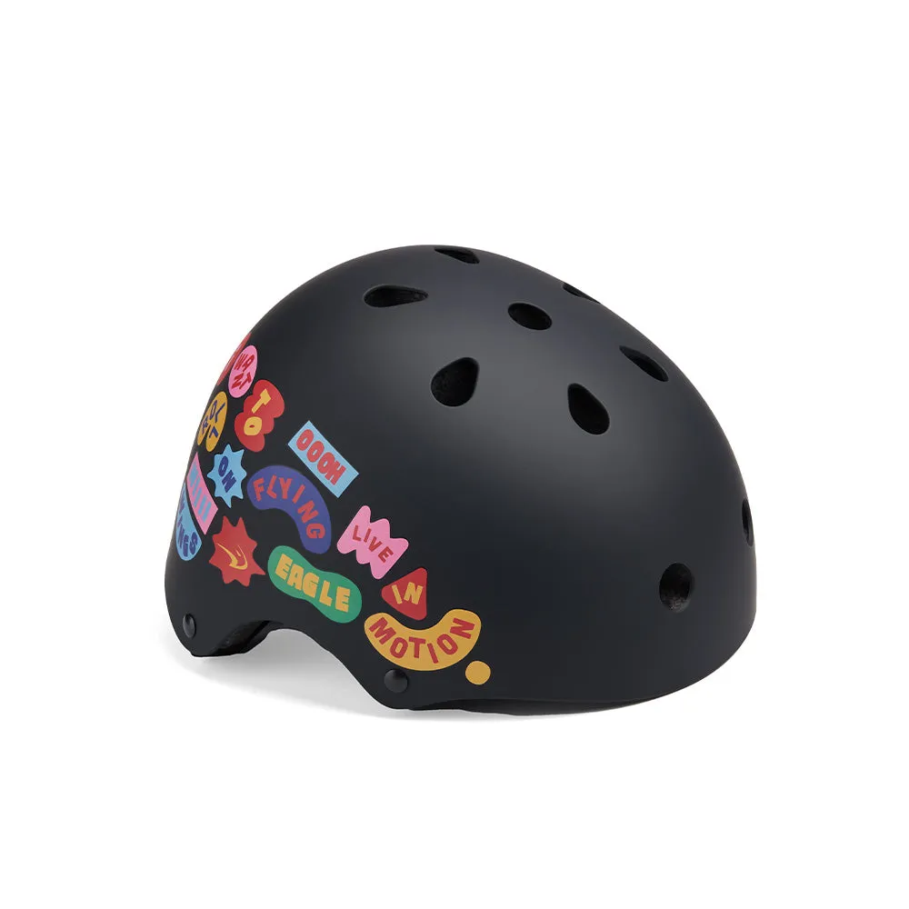 Flying Eagle Rider 2026 hjelm Black L EPS