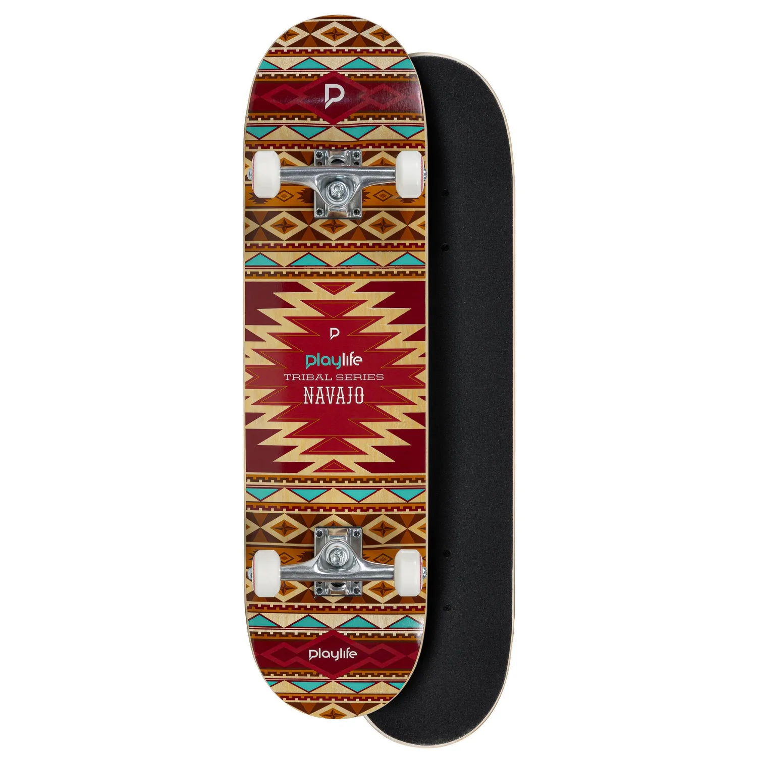 Playlife Tribal Navajo skateboard 31x8" double kicktail