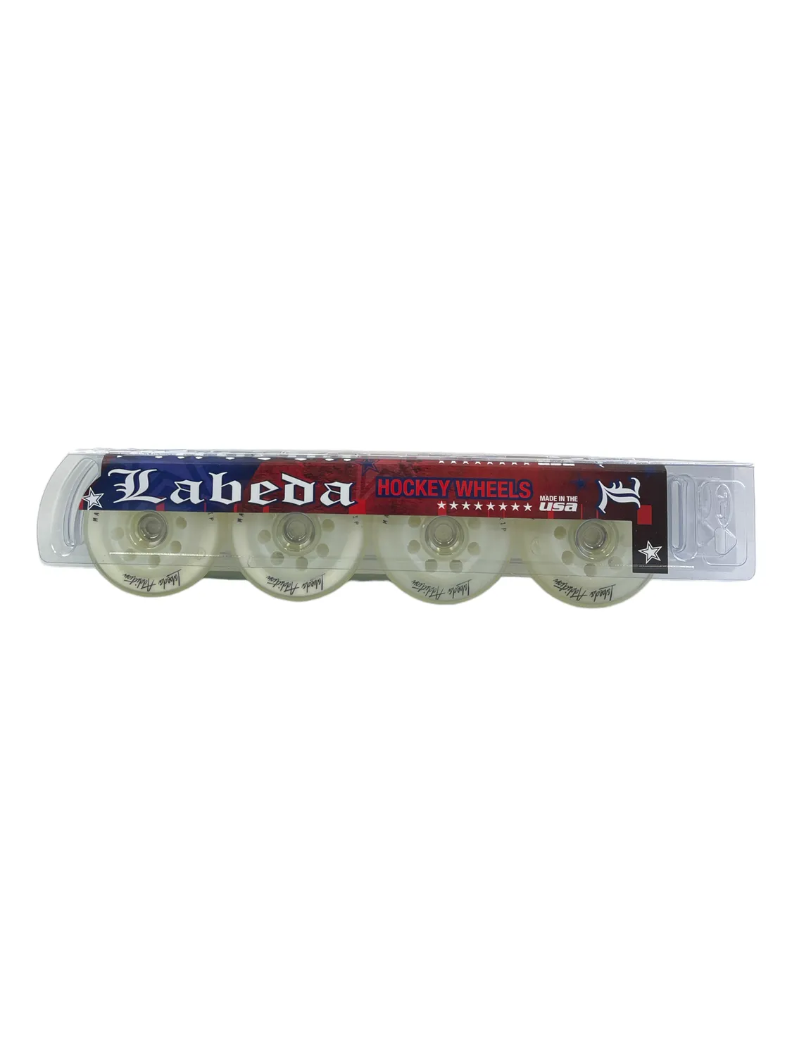 Labeda Addiction Grip rulleskøjtehjul hvid