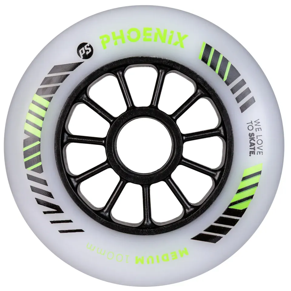 Powerslide Phoenix 100mm hjul medium 2. sortering