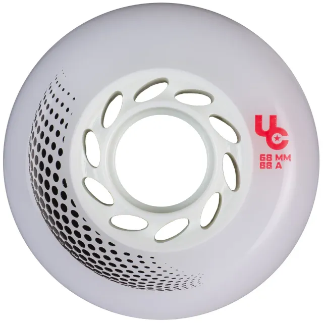 Undercover Vortex 68mm/88A hjul hvid 4-pak