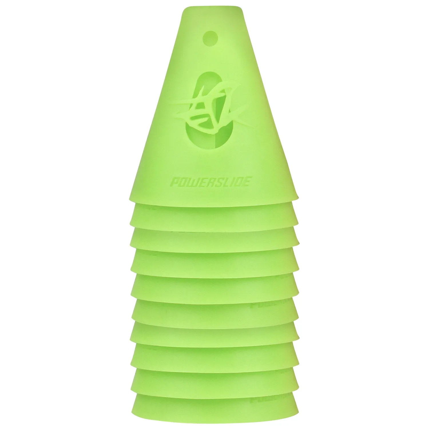 Powerslide Cones slalomkegler 10-pak grøn
