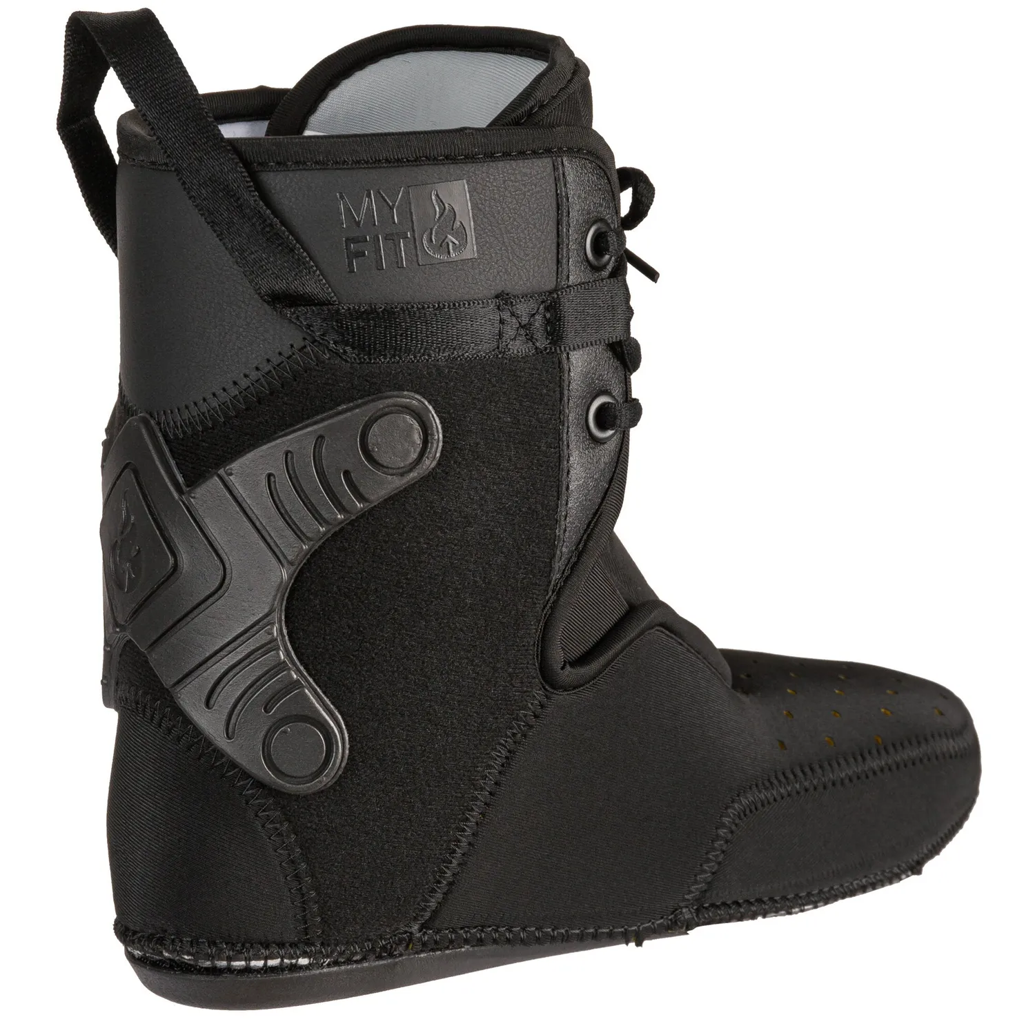 Myfit 2nd Skin Black inderstøvle sort tynd