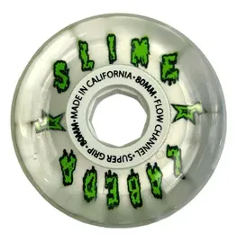Labeda Slime X-Soft hockeyhjul hvid 80mm 1 stk ekstra greb