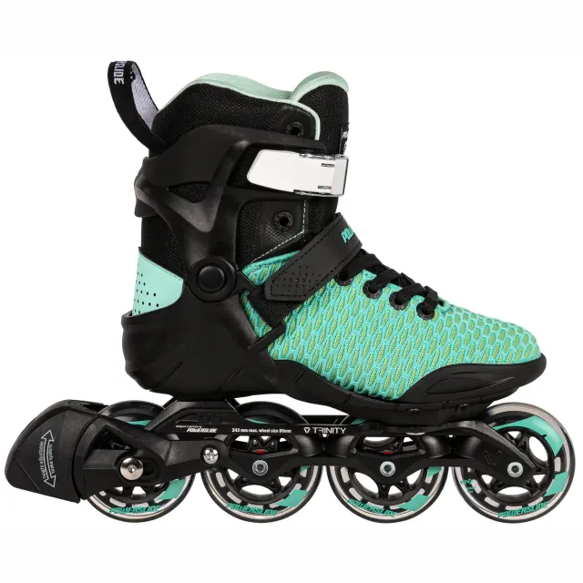 Powerslide Phuzion Xenon Arctic 80 inliners sort 80mm TRINITY