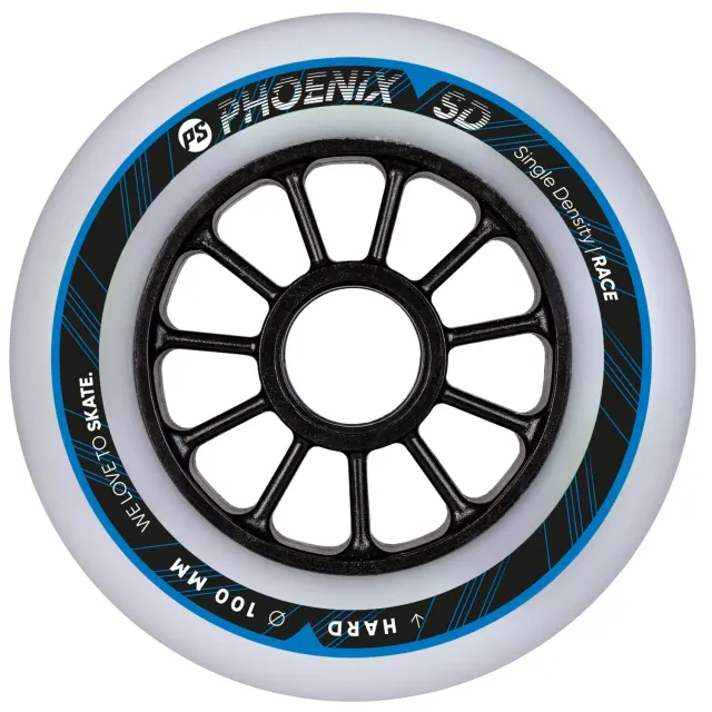 Powerslide Phoenix 100mm SD Hard hjul 8-pak